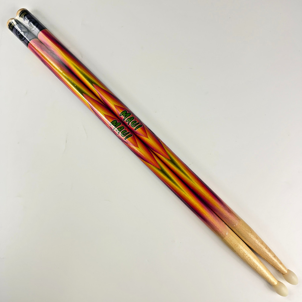 Hard Rock Cafe MAUI Authentic Drum Sticks - HRC Art Stick Edition